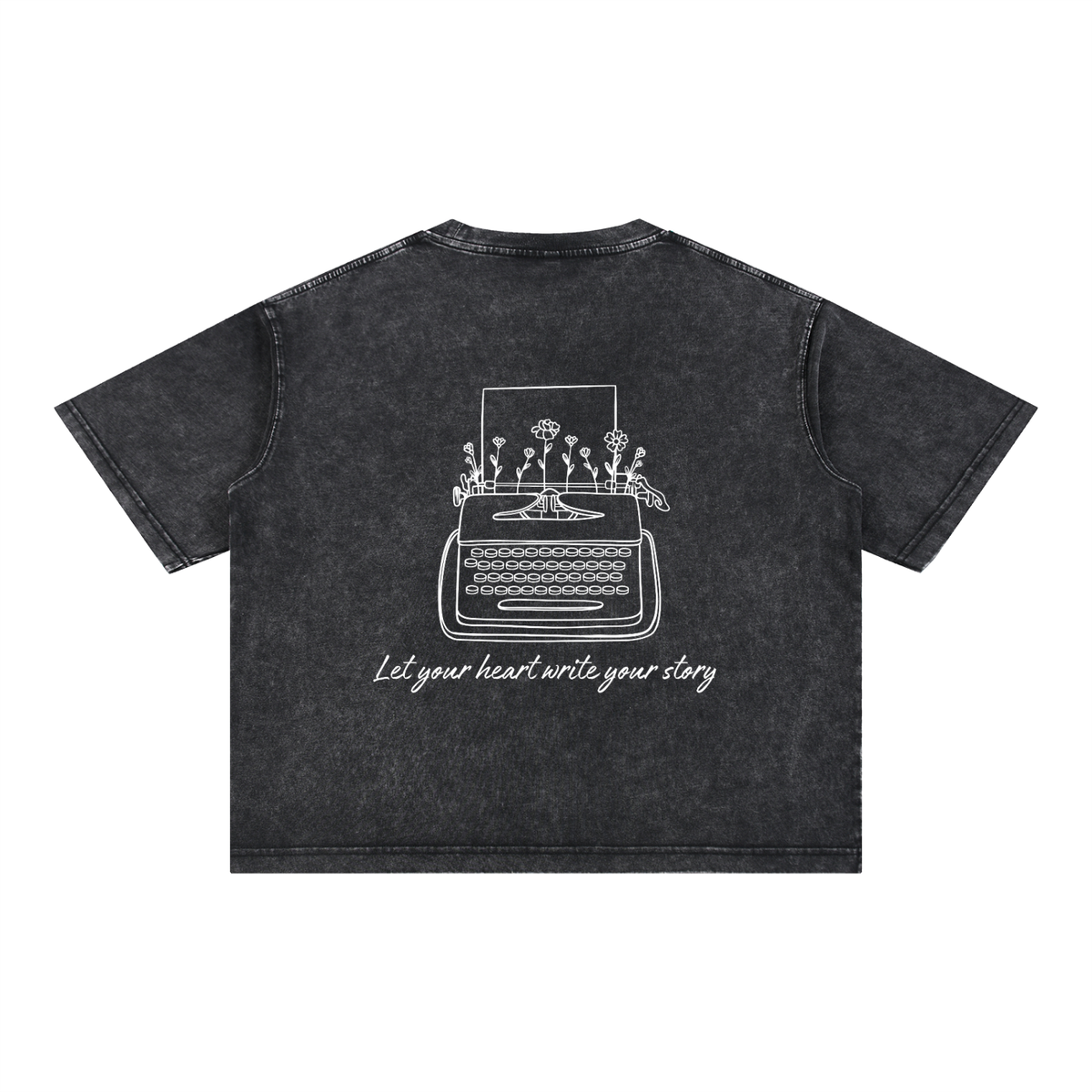 The Unfinished Poem Wash Boxy T-Shirt