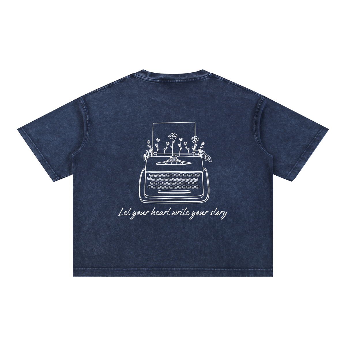 The Unfinished Poem Wash Boxy T-Shirt