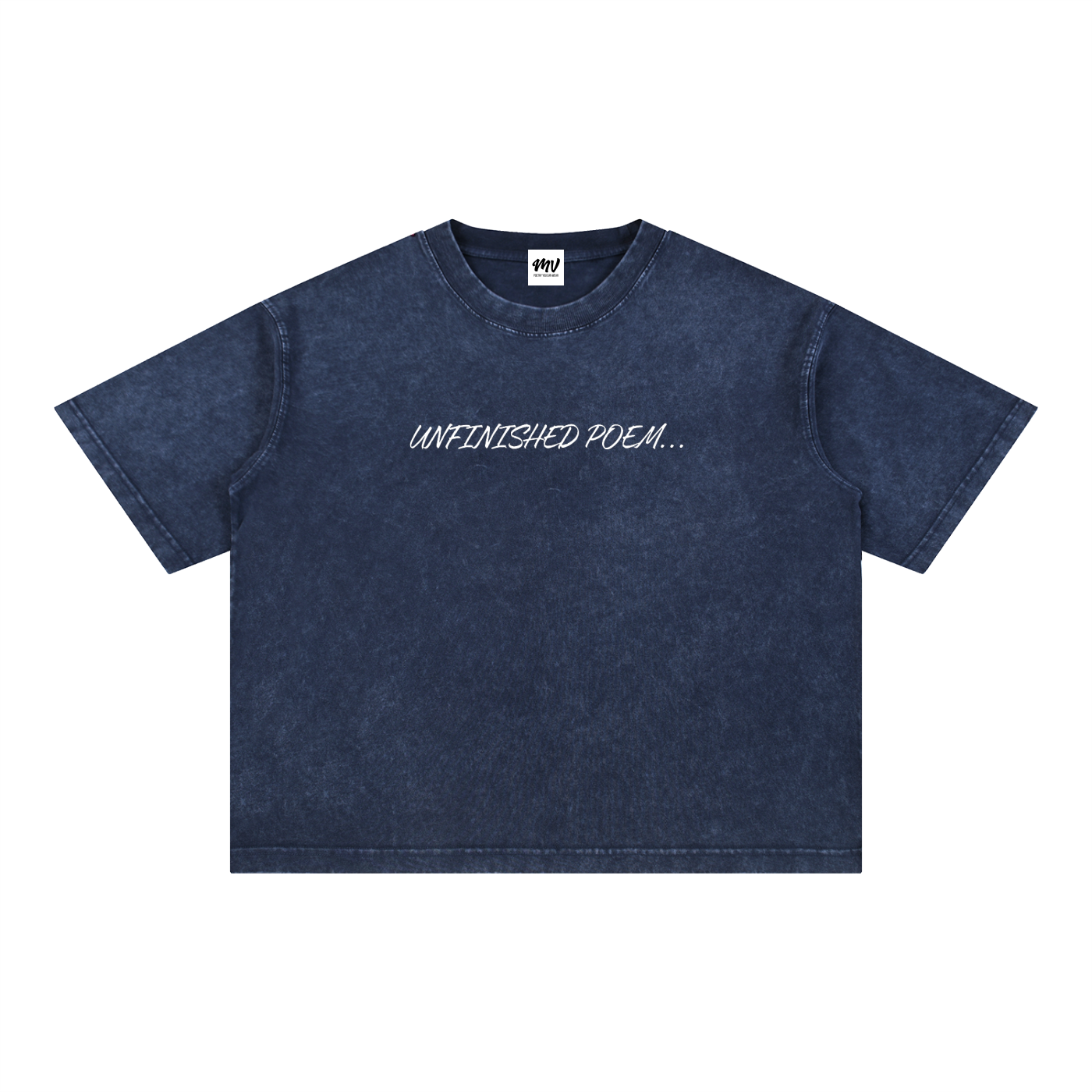 The Unfinished Poem Wash Boxy T-Shirt