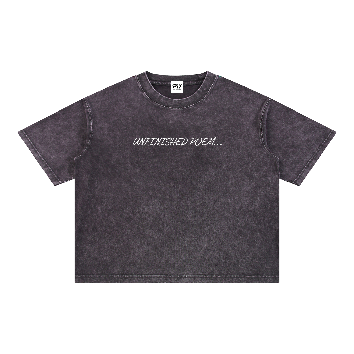 The Unfinished Poem Wash Boxy T-Shirt