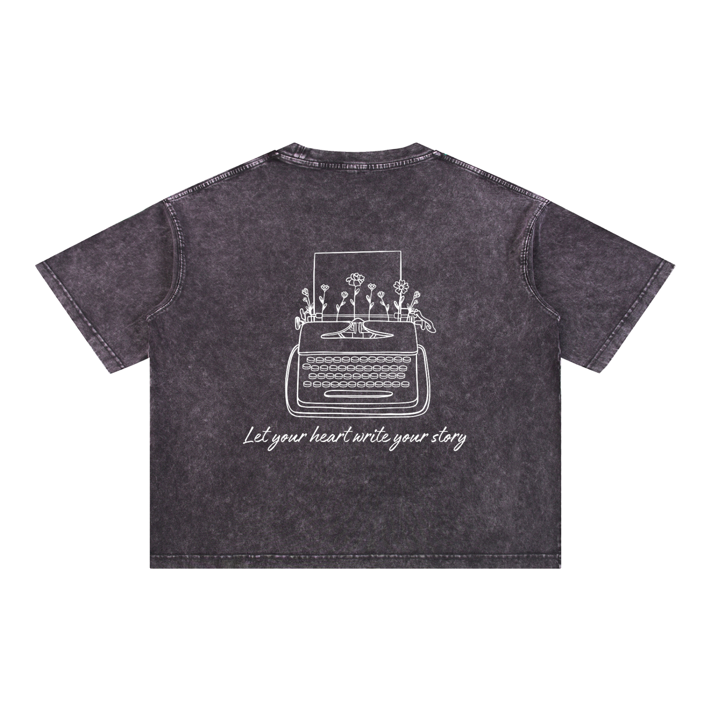 The Unfinished Poem Wash Boxy T-Shirt