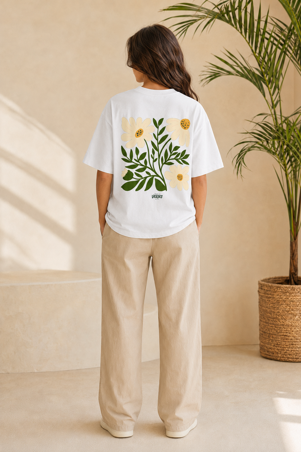 The Poetry in Bloom Loose Boxy T-Shirt