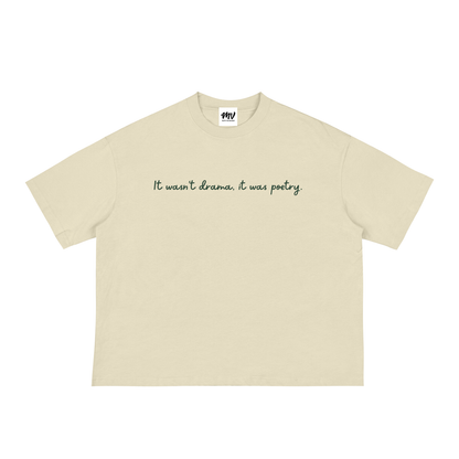 The Poetry in Bloom Loose Boxy T-Shirt