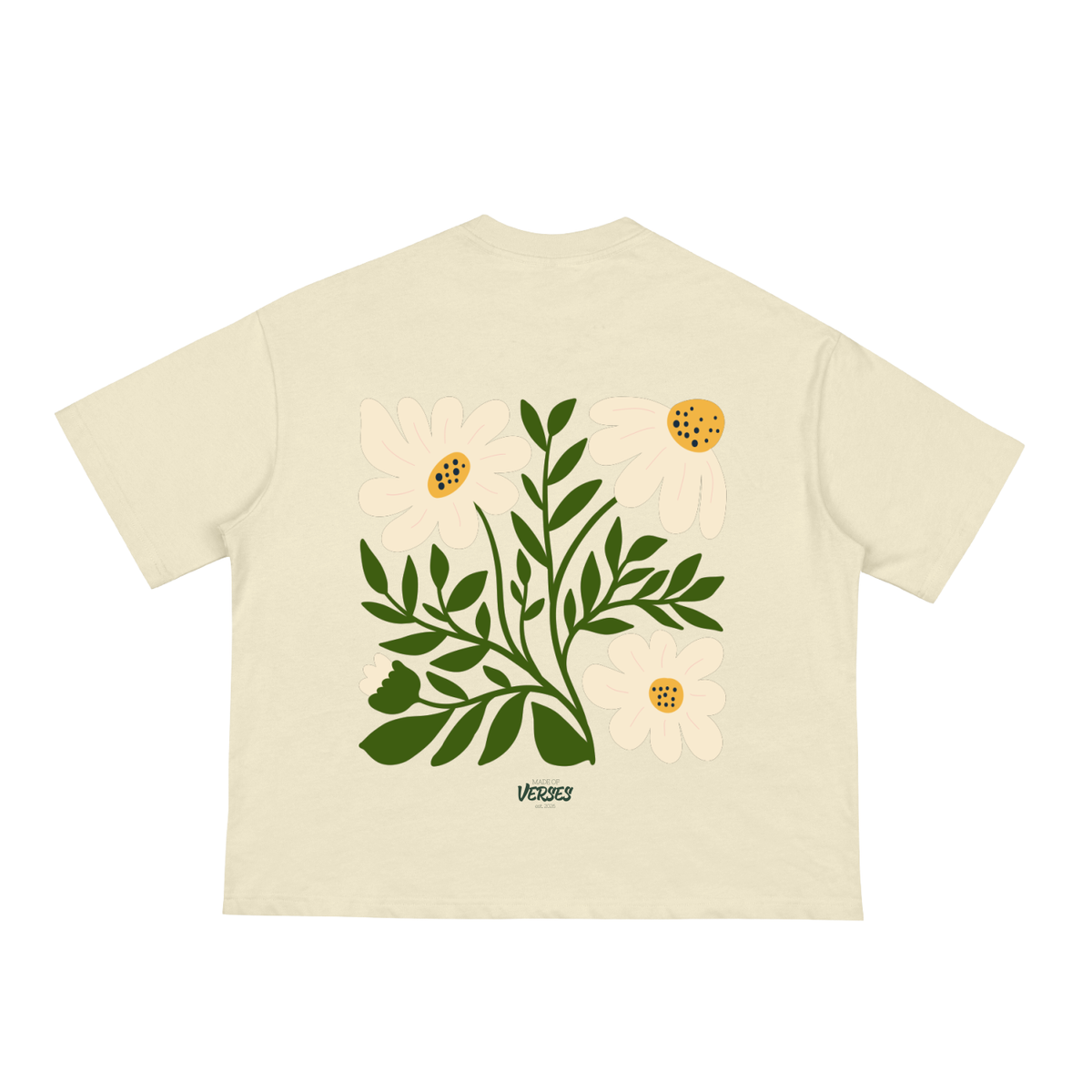 The Poetry in Bloom Loose Boxy T-Shirt