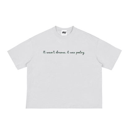 The Poetry in Bloom Loose Boxy T-Shirt