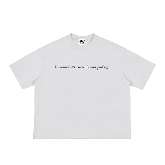 The Poetry in Bloom Loose Boxy T-Shirt